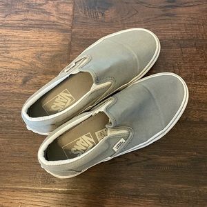 light gray vans